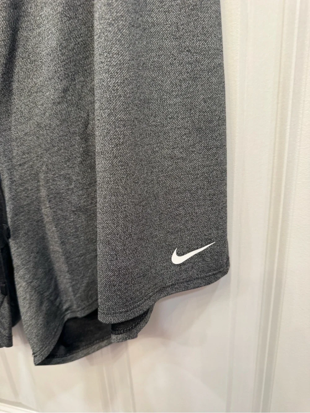Nike Women's Dark Gray Heather Dri-FIT Attack Training Shorts